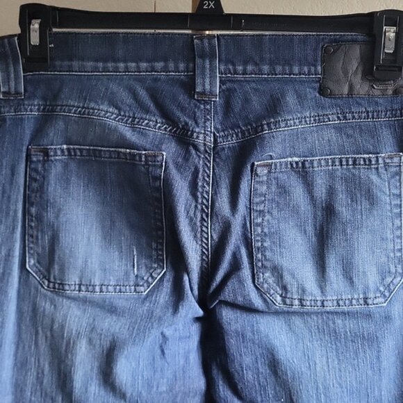 Diesel Fluzi Mid-Rise Faded Wide Flare Stretch Jeans SZ‎ 31 - Picture 5 of 12